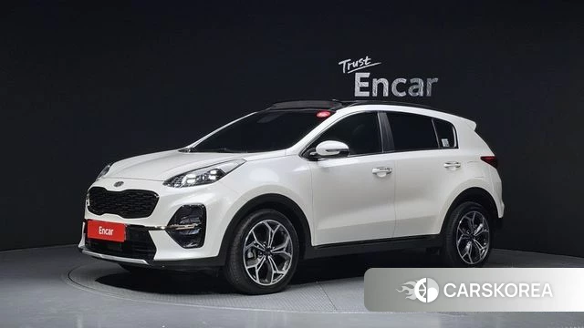 Kia Sportage The Bold 2019 Белый из Кореи