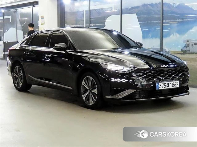 Kia K8 Hybrid 2022 Черный из Кореи