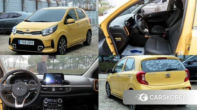 Kia Morning Urban (JA) 2020 Желтый из Кореи