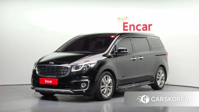Kia All New Carnival 2018 Черный из Кореи