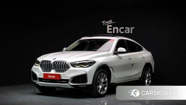 BMW X6 (G06) 2020 Белый из Кореи