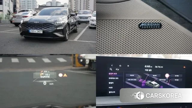 Kia K8 Hybrid 2022 Серый из Кореи