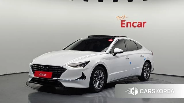 Hyundai Sonata (DN8) 2019 Белый из Кореи