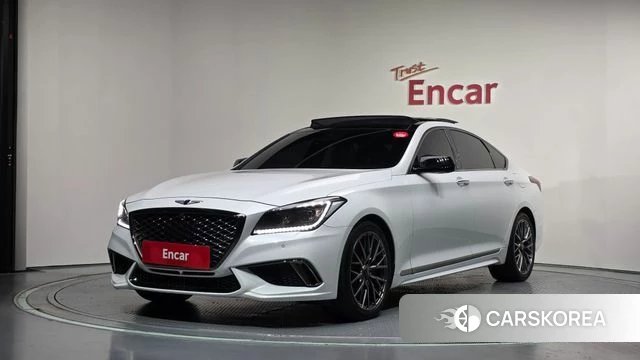 Genesis G80 2018 Белый из Кореи