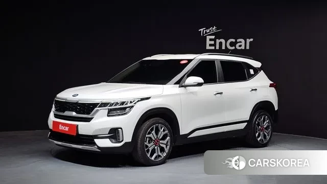Kia Seltos 2021 Белый из Кореи