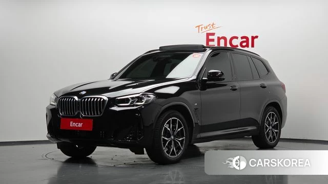 BMW X3 (G01) 2023 Черный из Кореи