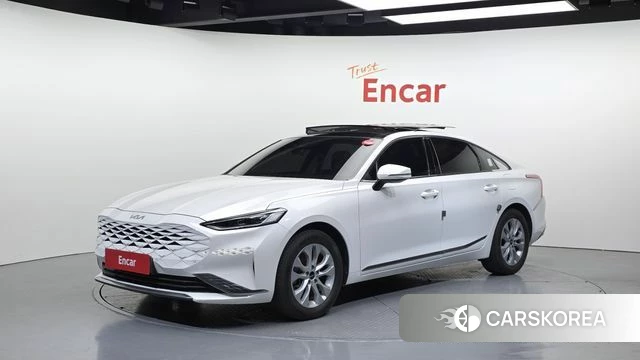 Kia K8 2021 Белый из Кореи