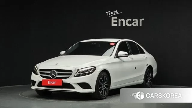 Mercedes-Benz C-Class W205 2020 Белый из Кореи