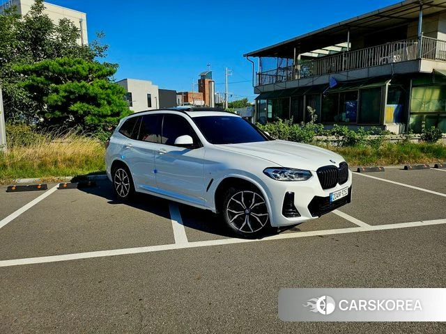 BMW X3 (G01) 2022 Белый из Кореи