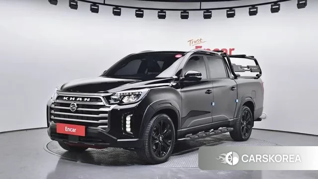 Ssangyong The New Rexton Sports Cannes 2022 Черный из Кореи