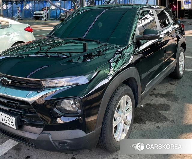 Chevrolet (GM Daewoo) Trailblazer 2021 Черный из Кореи