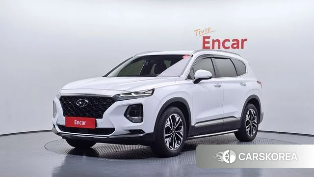 Hyundai Santa Fe TM 2018 Белый из Кореи