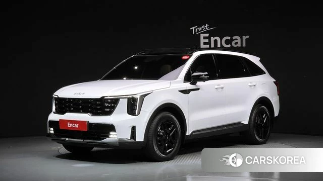 Kia The New Sorento 4th Generation 2023 Белый из Кореи