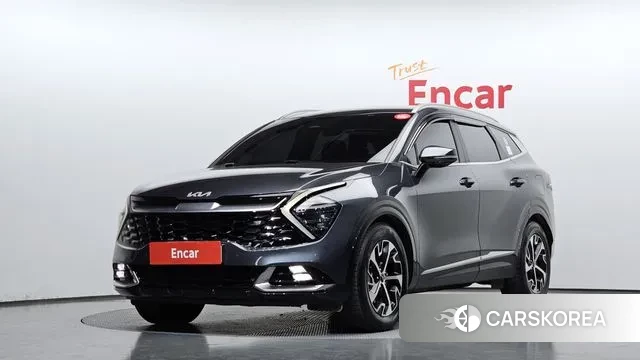 Kia Sportage 5th Generation Hybrid 2021 Серый из Кореи
