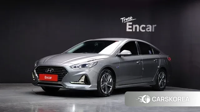 Hyundai Sonata New Rise Hybrid 2018 Серый из Кореи