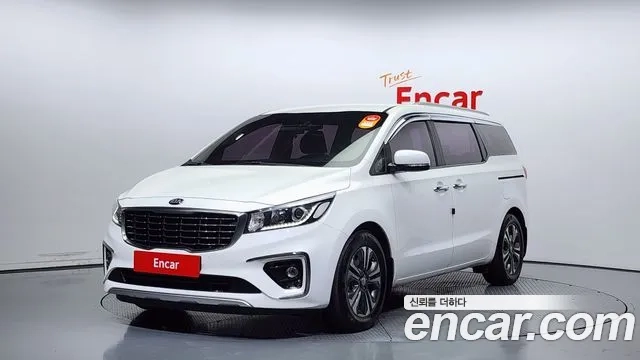 Kia The New Carnival 2018 Белый из Кореи