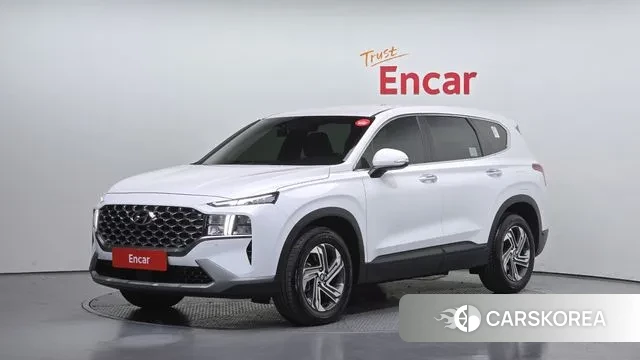 Hyundai The New Santa Fe 2023 Белый из Кореи
