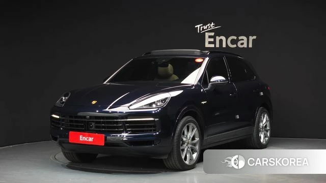 Porsche Cayenne (PO536) 2020 Синий из Кореи