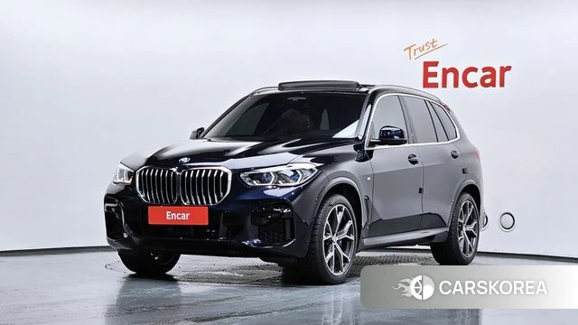 BMW X5 (G05) 2021 Синий из Кореи