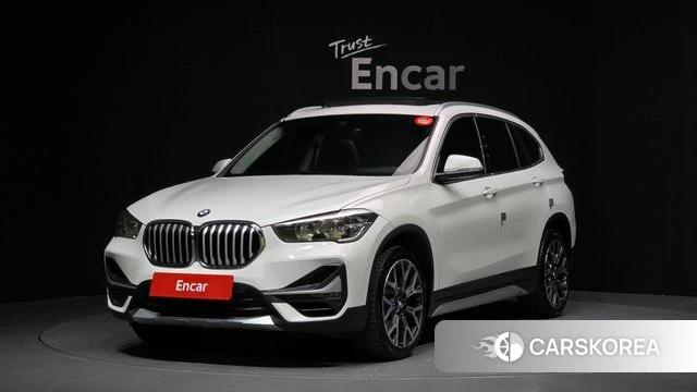 BMW X1 (F48) 2022 Белый из Кореи