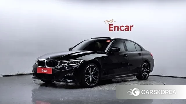 BMW 3 Series (G20) 2022 Черный из Кореи