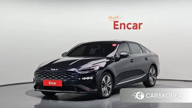 Kia K8 Hybrid 2024 Синий из Кореи