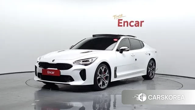 Kia Stinger 2018 Белый из Кореи