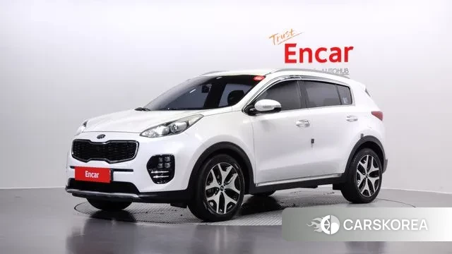 Kia Sportage 4th Generation 2018 Белый из Кореи