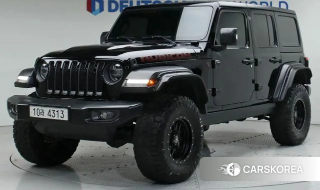 Jeep Wrangler (JL) 2019 Черный из Кореи