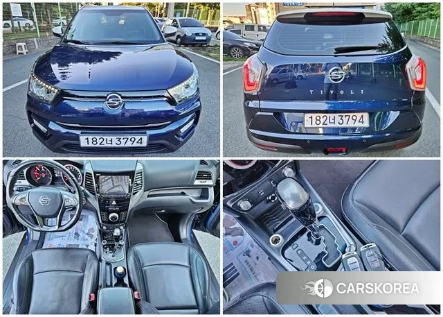 Ssangyong Tivoli Armor 2018 Синий из Кореи