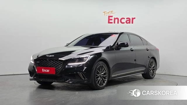 Genesis G80 2018 Черный из Кореи