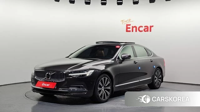 Volvo S90 2022 Серый из Кореи