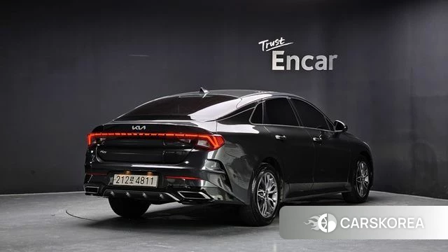 Kia K5 3rd generation 2021 Серый из Кореи