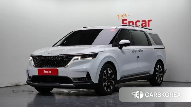 Kia Carnival 4th generation 2023 Белый из Кореи