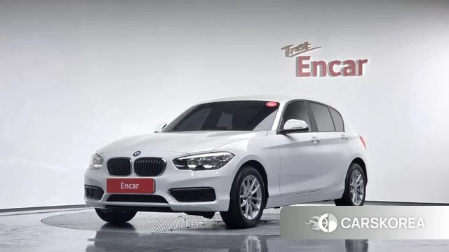 BMW 1 Series (F20) 2018 Белый из Кореи