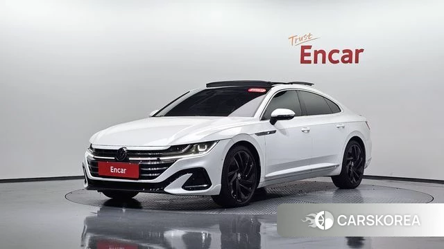 Volkswagen Arteon 2022 Белый из Кореи