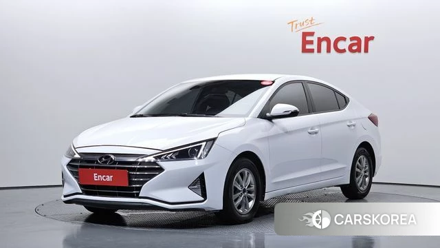 Hyundai The New Avante AD 2019 Белый из Кореи