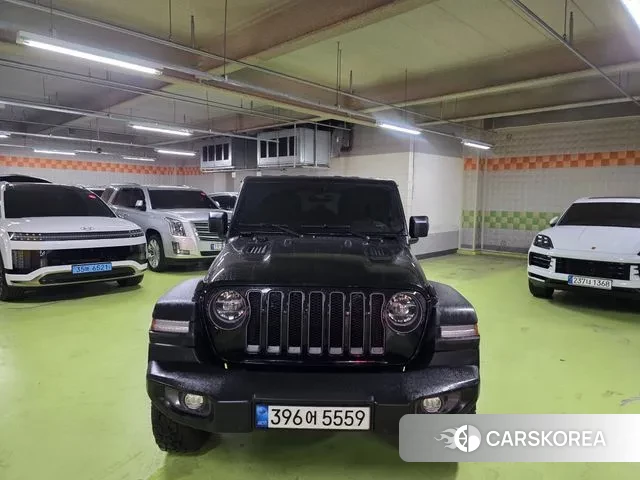 Jeep Wrangler (JL) 2022 Черный из Кореи