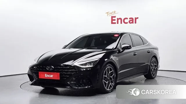 Hyundai Sonata (DN8) 2020 Черный из Кореи