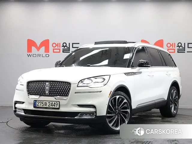 Lincoln Aviator 2nd generation 2021 Белый из Кореи