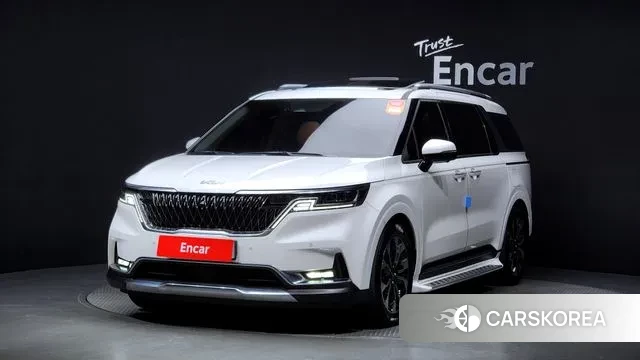 Kia Carnival 4th generation 2021 Белый из Кореи