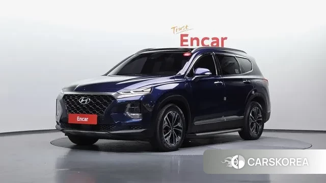 Hyundai Santa Fe TM 2018 Синий из Кореи
