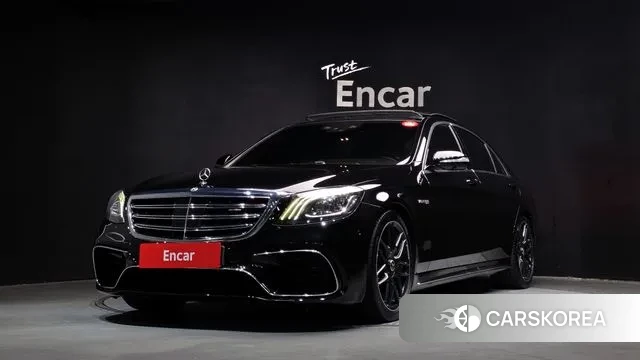 Mercedes-Benz S-Class W222 2019 Черный из Кореи