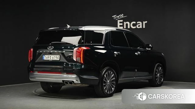Hyundai The New Palisade 2023 Темно-зеленый из Кореи