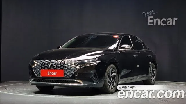 Hyundai The New Grandeur IG Hybrid 2021 Черный из Кореи