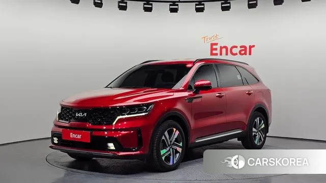 Kia Sorento 4th Generation 2021 Красный из Кореи