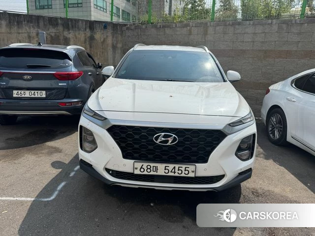 Hyundai Santa Fe TM 2018 Белый из Кореи