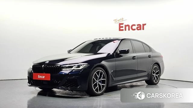 BMW 5 Series (G30) 2023 Черный из Кореи