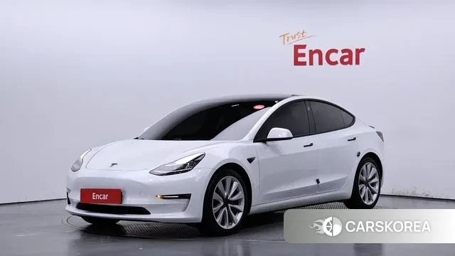 Tesla Model 3 2020 Белый из Кореи