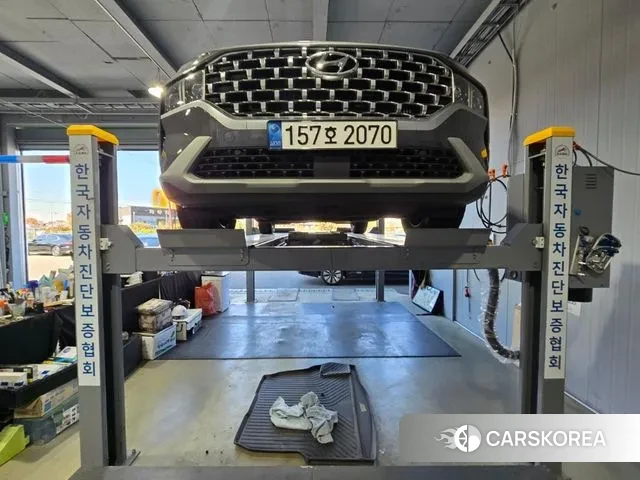 Hyundai The New Santa Fe 2021 Серый из Кореи